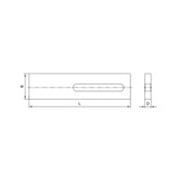 Unterlegplatte 36x10x4 - Makotools Industrial Supply Tools for Metal Cutting
